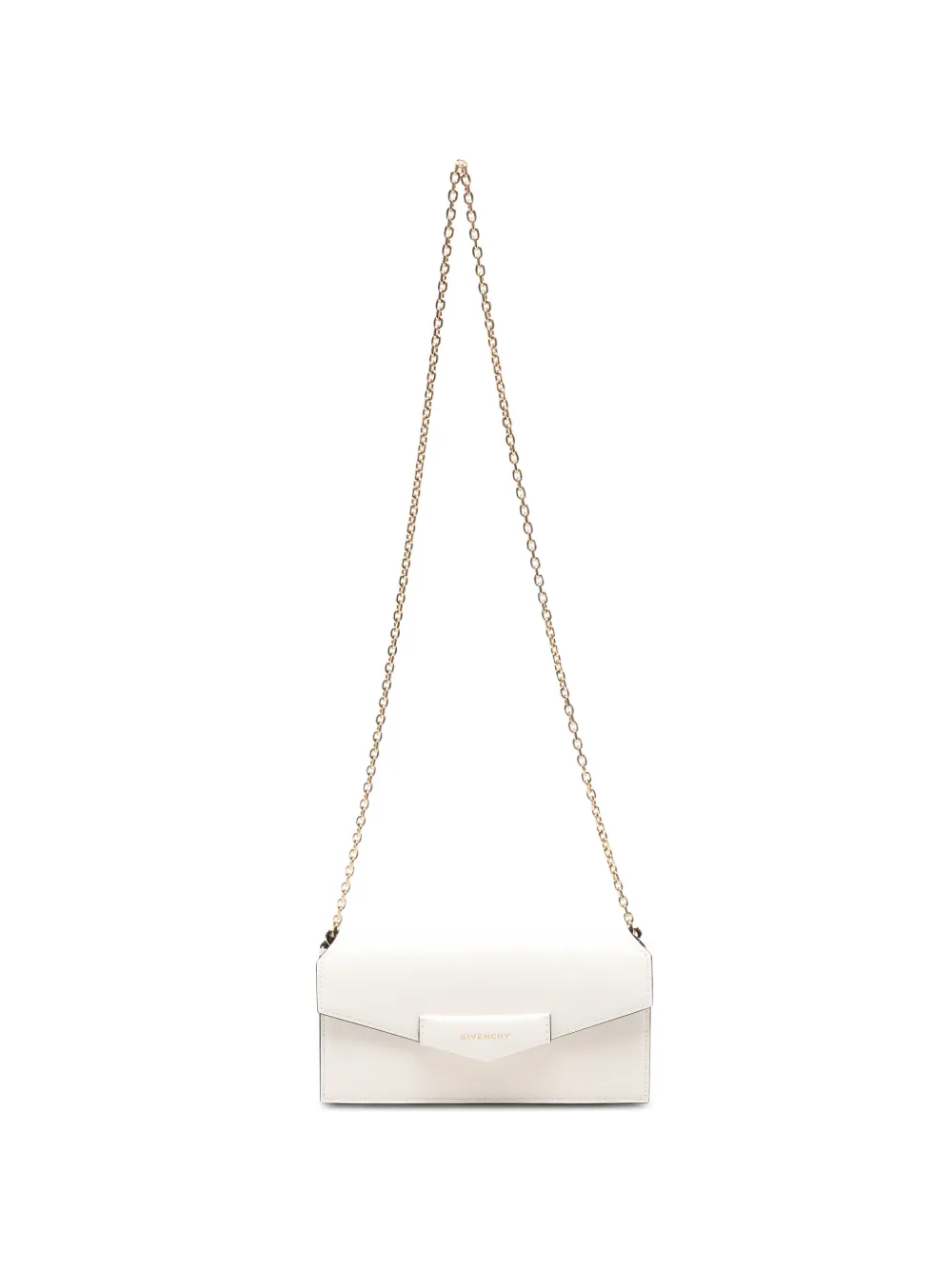Givenchy Antigona leather clutch bag - Bianco