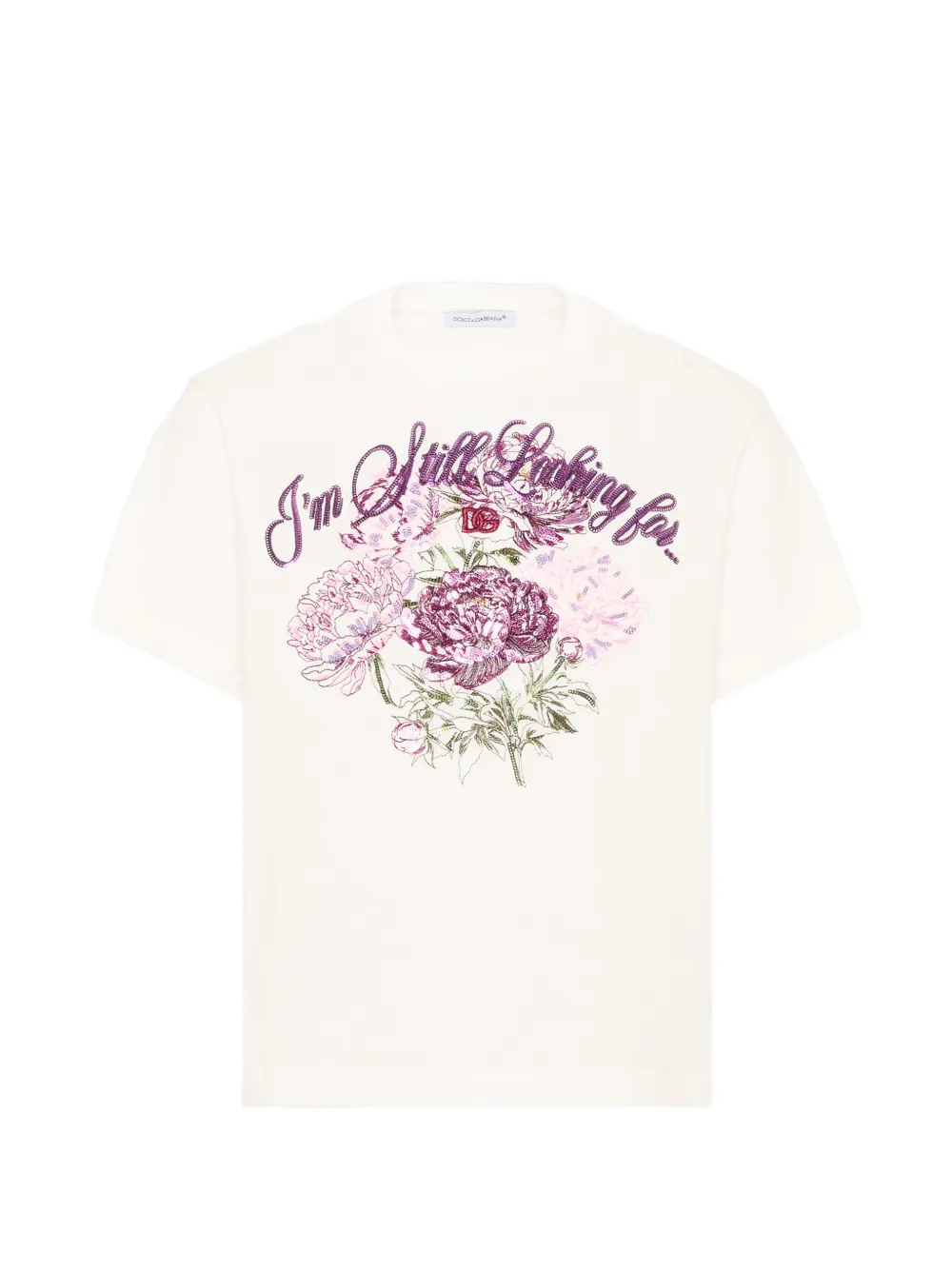Dolce & Gabbana Kids T-shirt in jersey - Bianco
