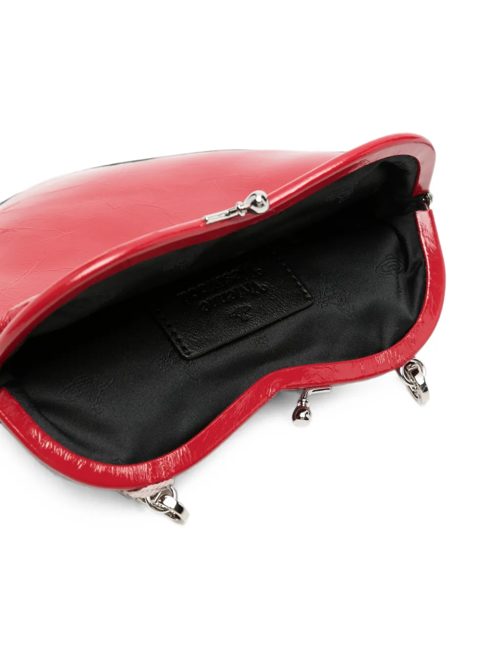 Vivienne Westwood Belle Heart mini-tas Rood