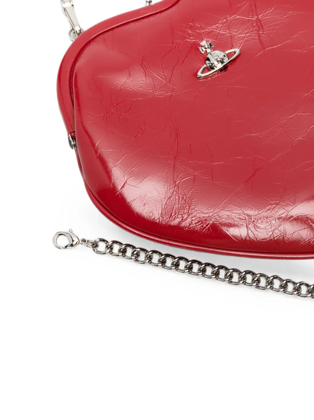 Vivienne Westwood Belle Heart mini-tas Rood