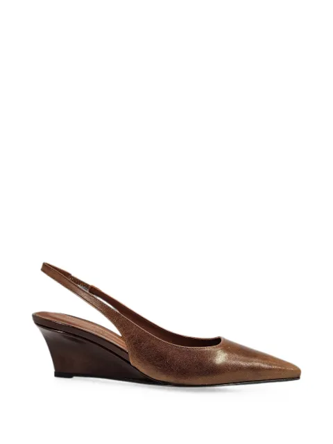 Madison.Maison Loux slingback wedge pumps