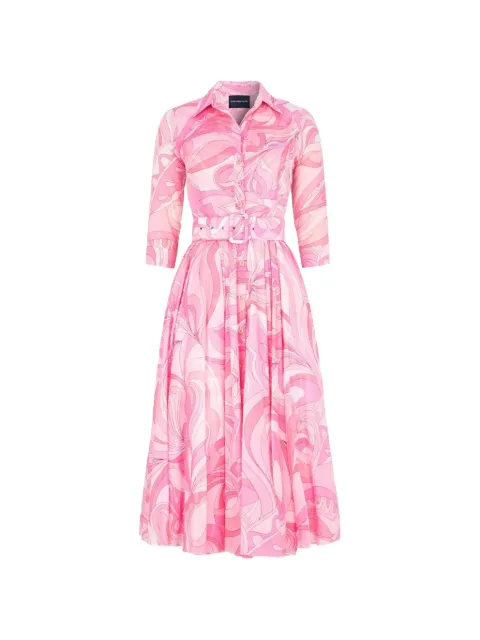 Samantha Sung robe longue Audrey Pucciesque à imprimé graphique