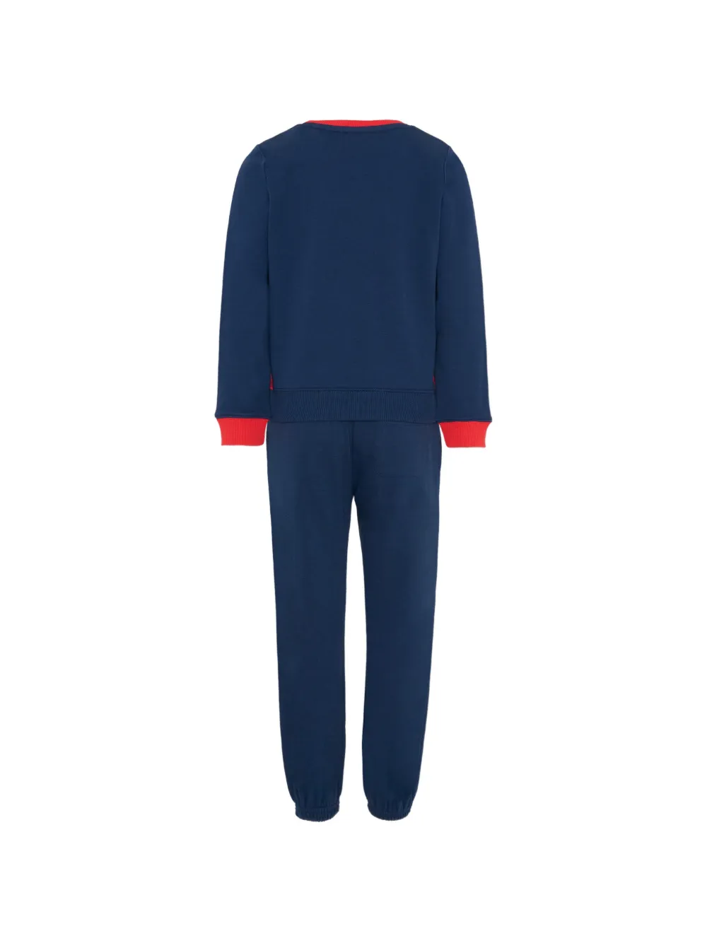 New Balance Kids Trainingspak met logoprint Blauw