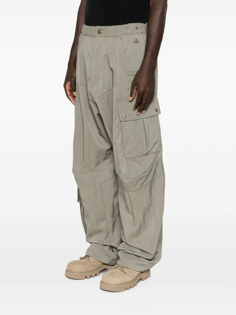 Vivienne Westwood Cargo broek met Orb-borduurwerk Grijs