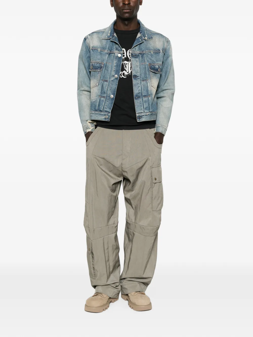 Vivienne Westwood Cargo broek met Orb-borduurwerk Grijs