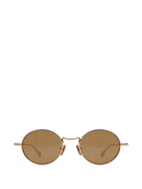 Chloé Round-frame Sunglasses in Gold