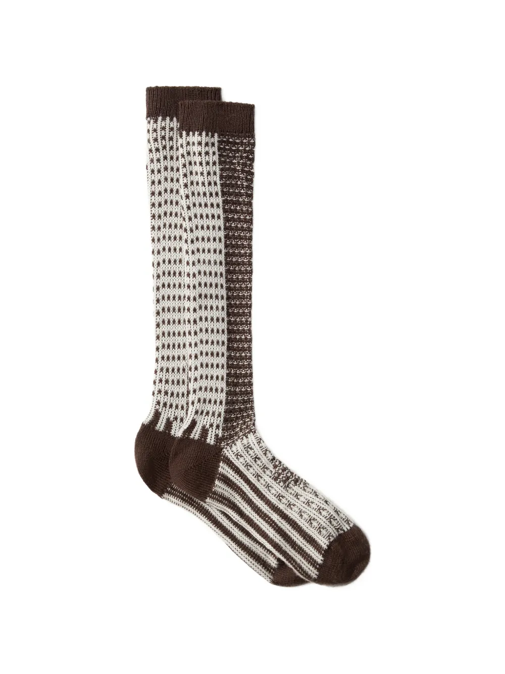MM6 Maison Margiela jacquard-knit socks