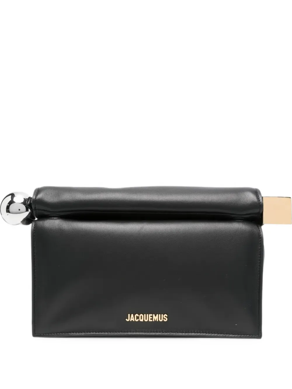 Jacquemus The Rond Carré clutch - Schwarz
