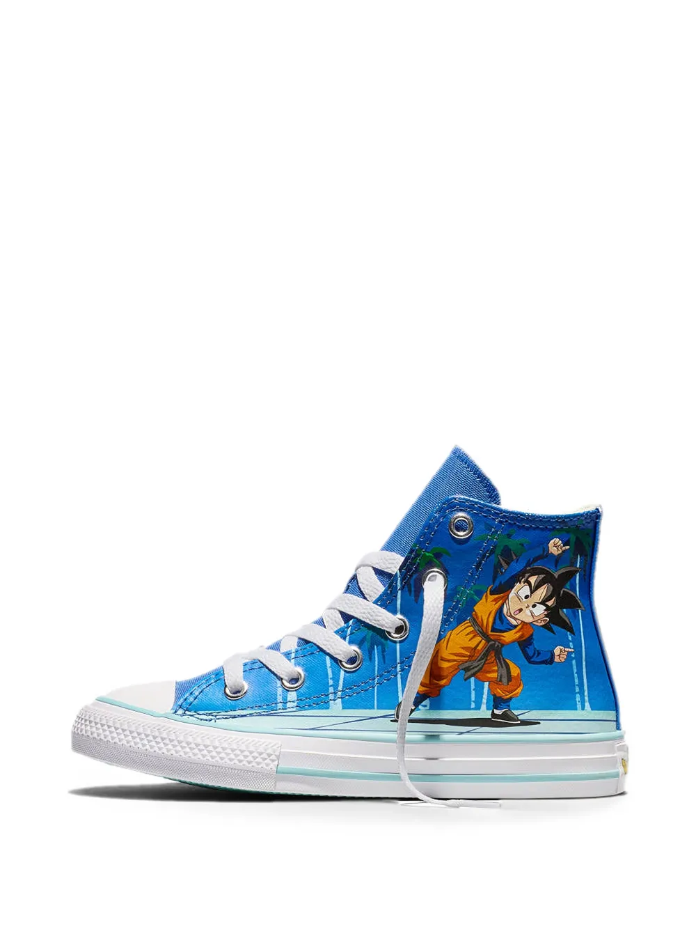 Converse Kids x Dragon Ball Z Fusion Chuck Taylor All Star high-top sneakers Blauw