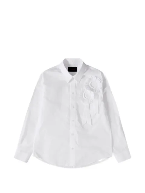 Simone Rocha ruffle rosette shirt