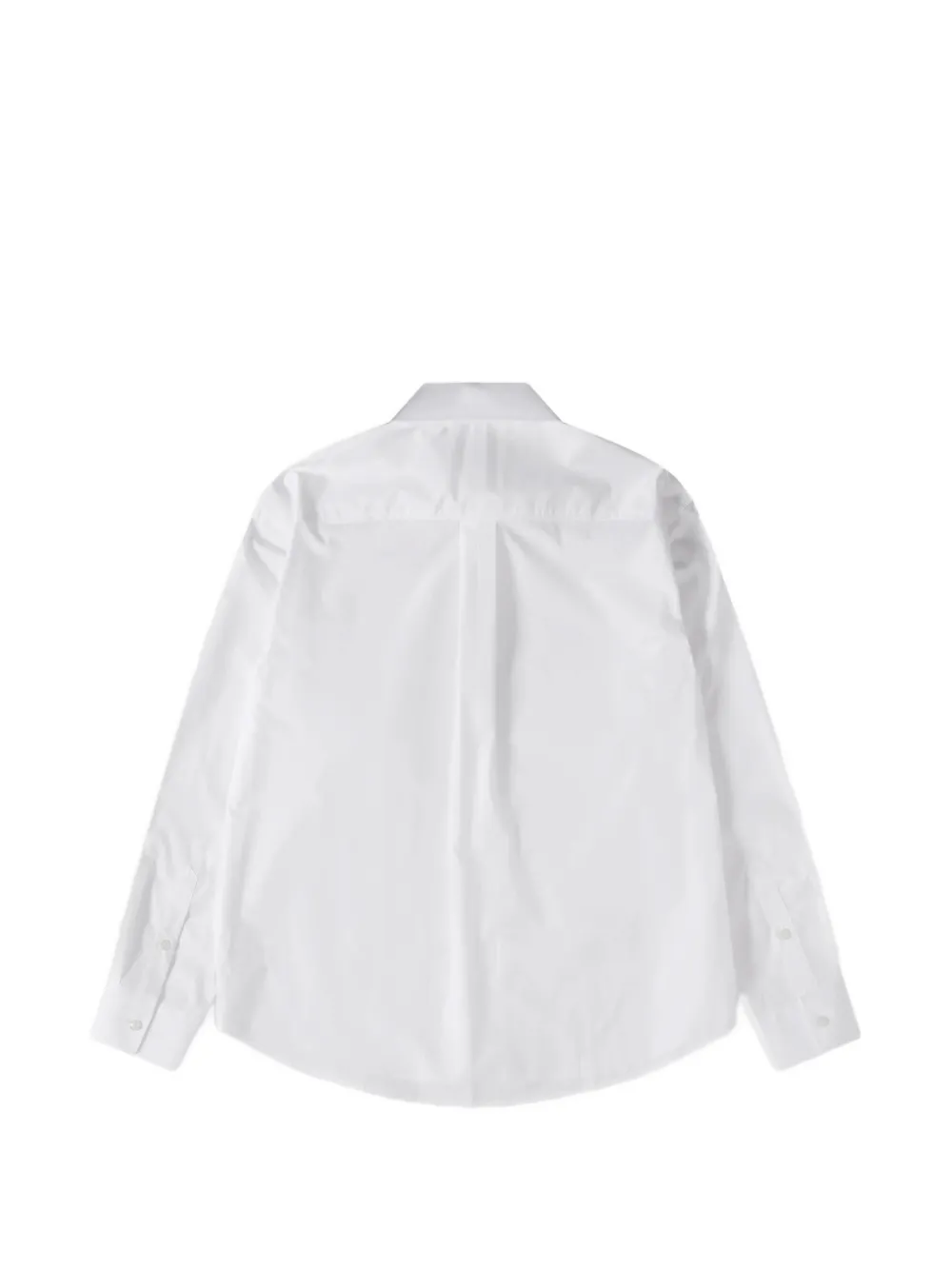 Simone Rocha ruffle rosette shirt Wit