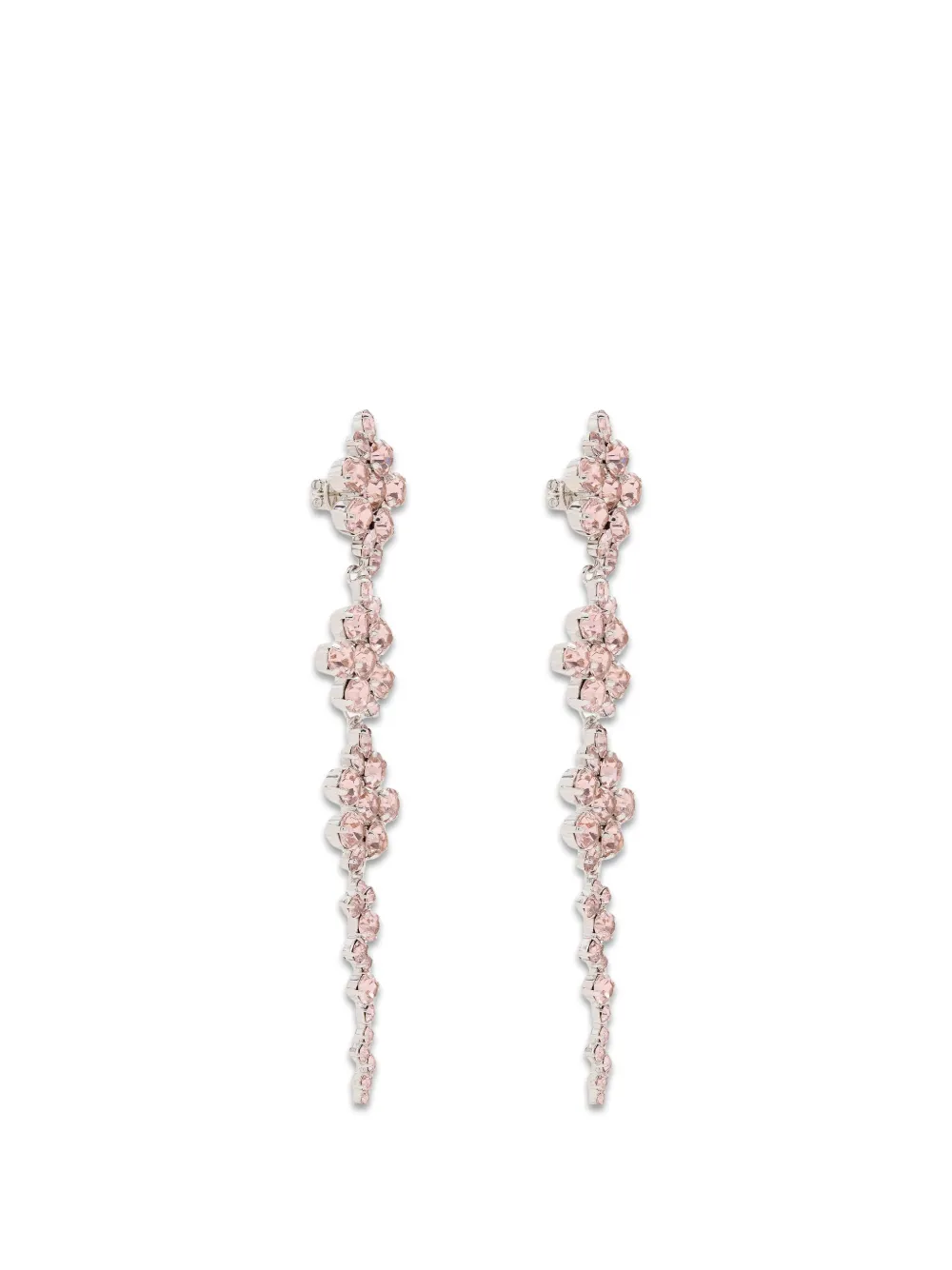 Simone Rocha Floral-drip Earrings in Silver, view 2