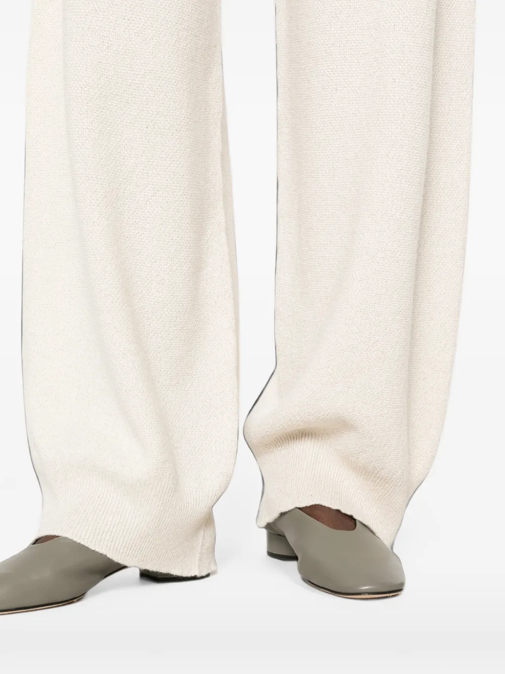 Fabiana Filippi Broek met wijde pijpen Beige