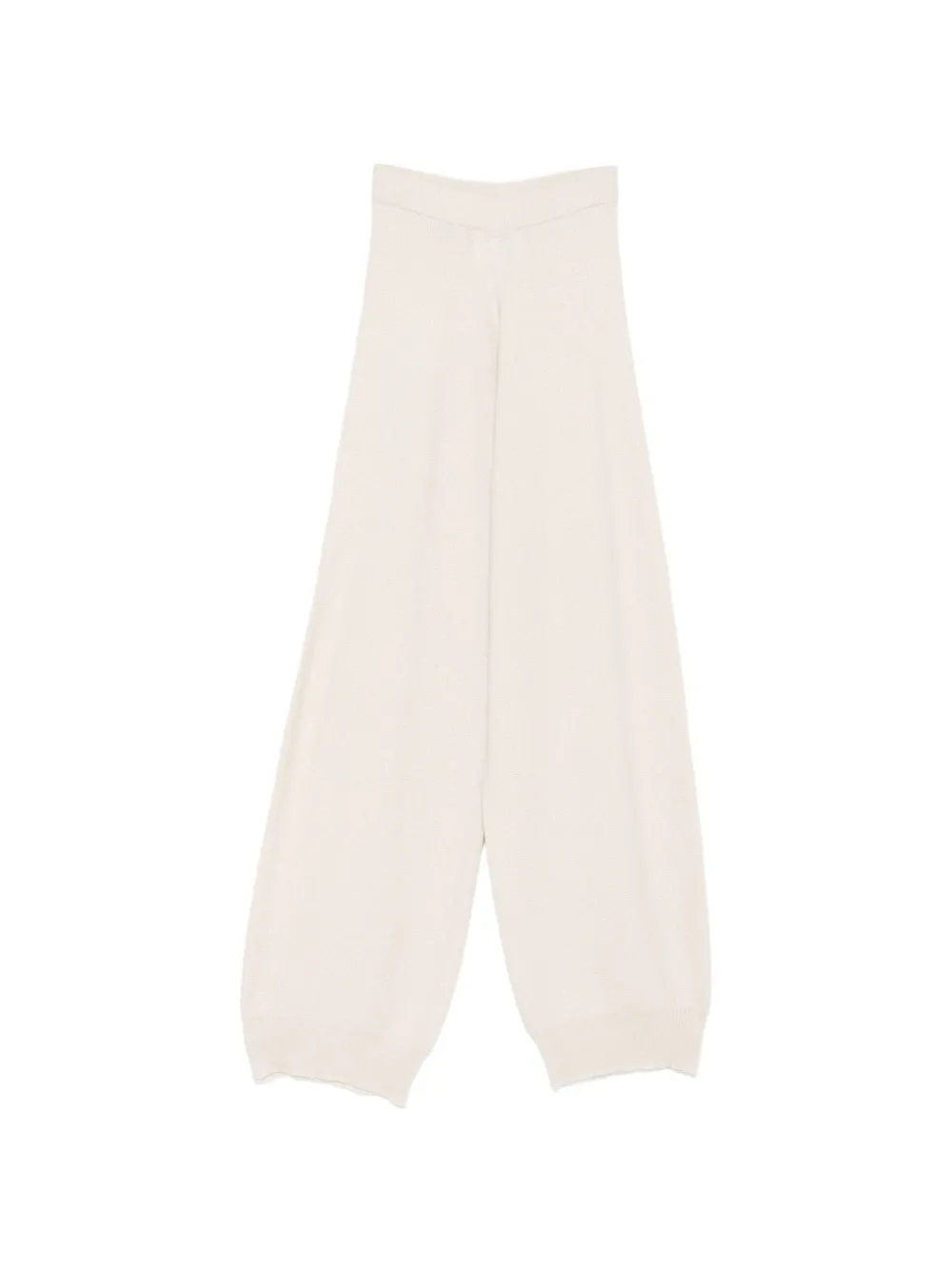 Fabiana Filippi fine-knit wide-leg trousers - Toni neutri
