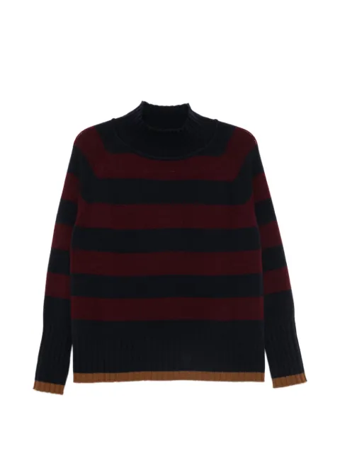 BeYou striped roll-neck sweater