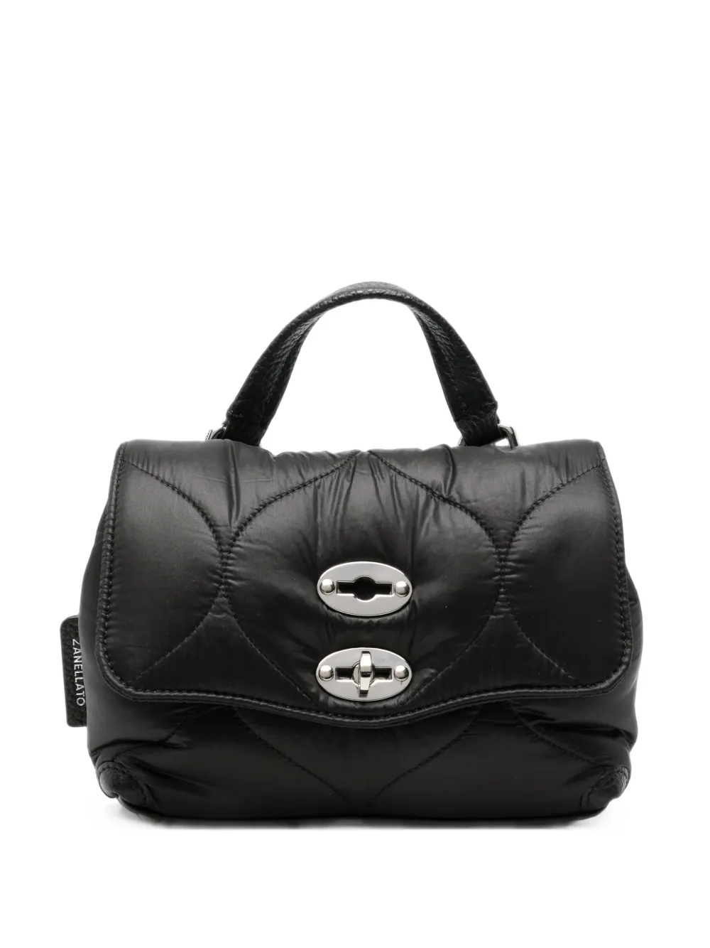 Zanellato quilted Postina clutch bag - Schwarz