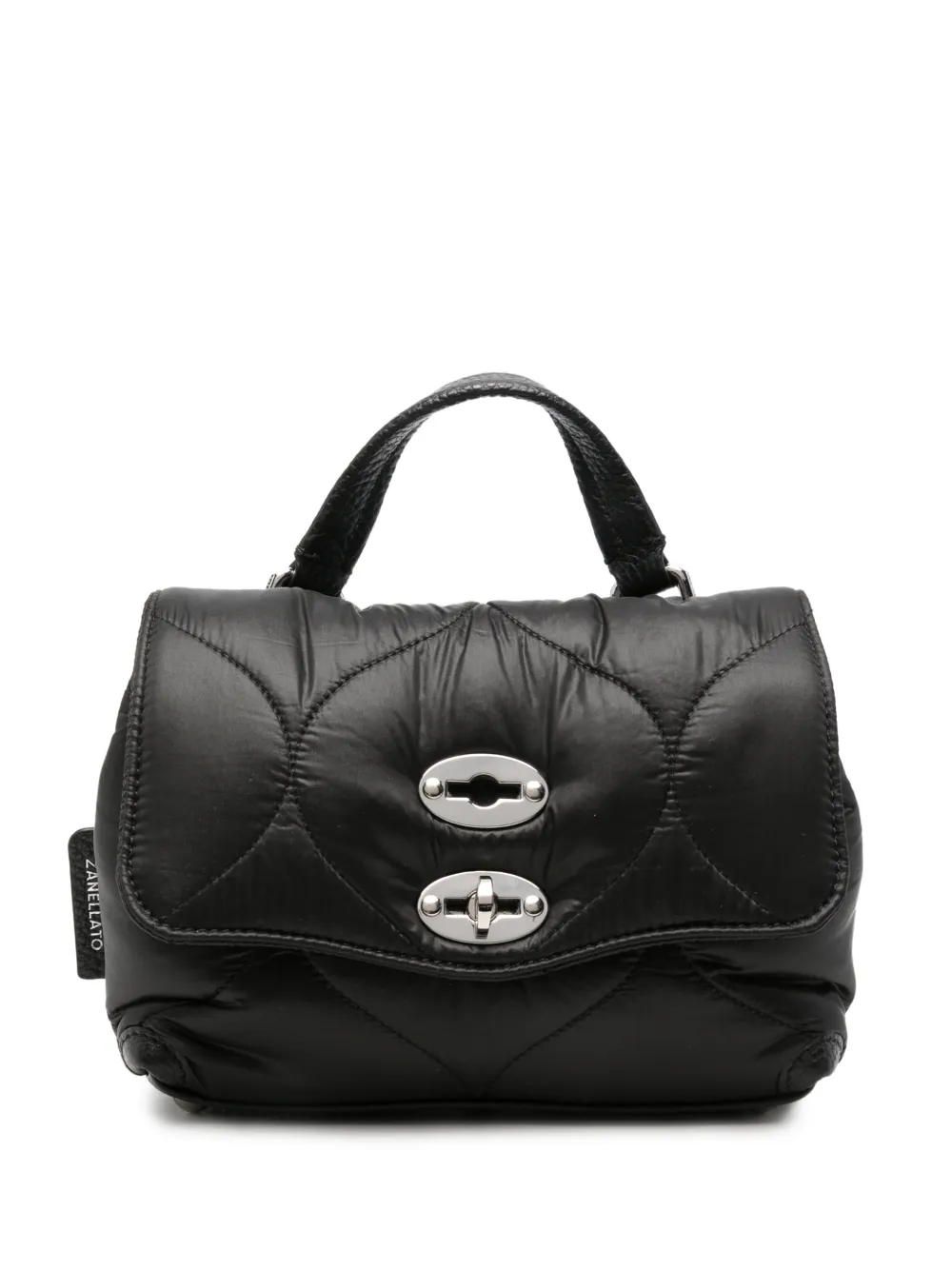 Zanellato quilted Postina clutch bag - Nero