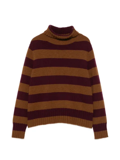 BeYou striped roll-neck sweater