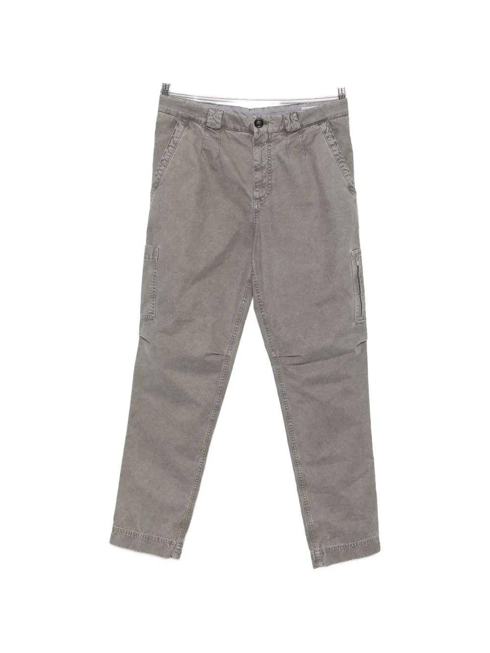 Brunello Cucinelli zip-pocket cargo pants - Grau