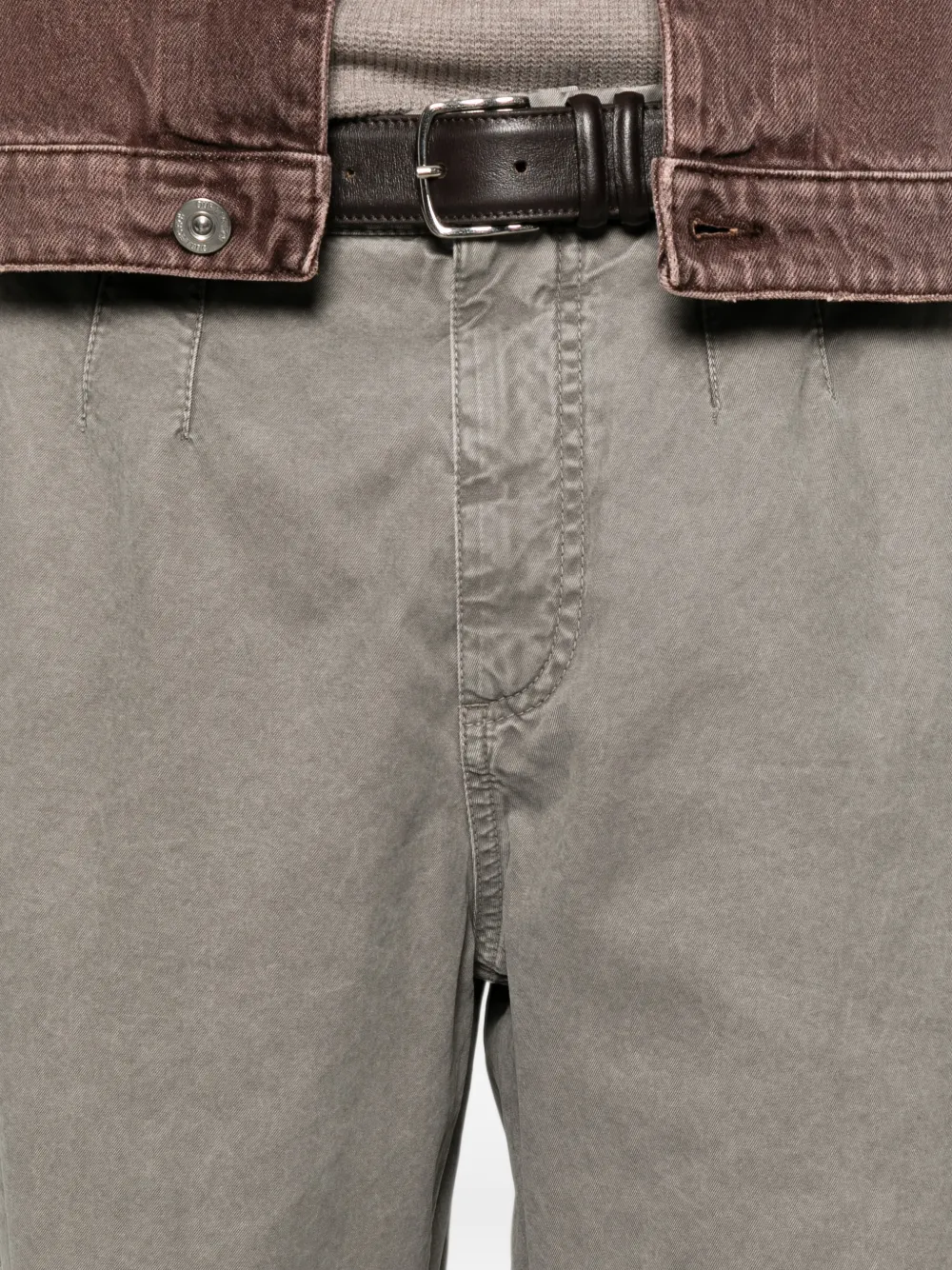 Brunello Cucinelli Cargo broek met ritszak Grijs