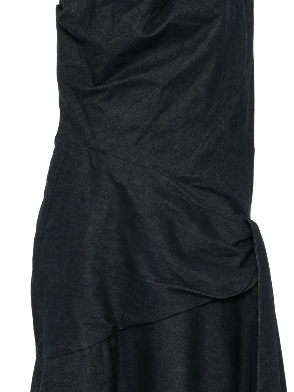 ZIMMERMANN Gedrapeerde halterjurk Blauw
