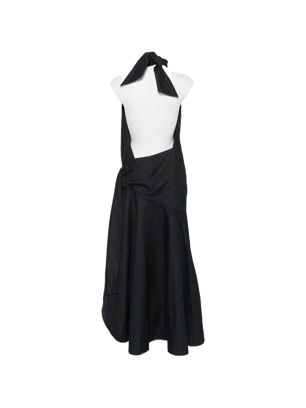 ZIMMERMANN Gedrapeerde halterjurk Blauw