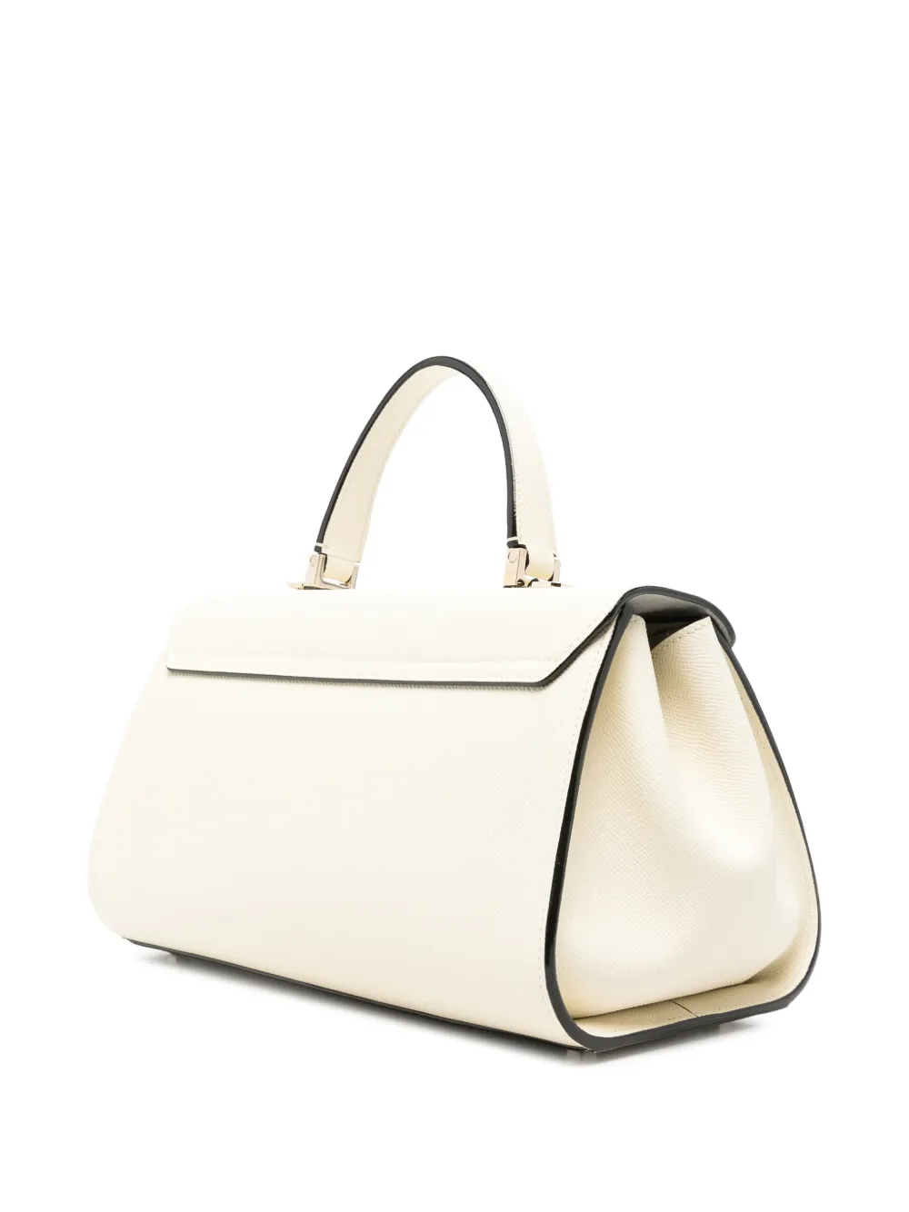 Valextra Iside leren shopper Beige