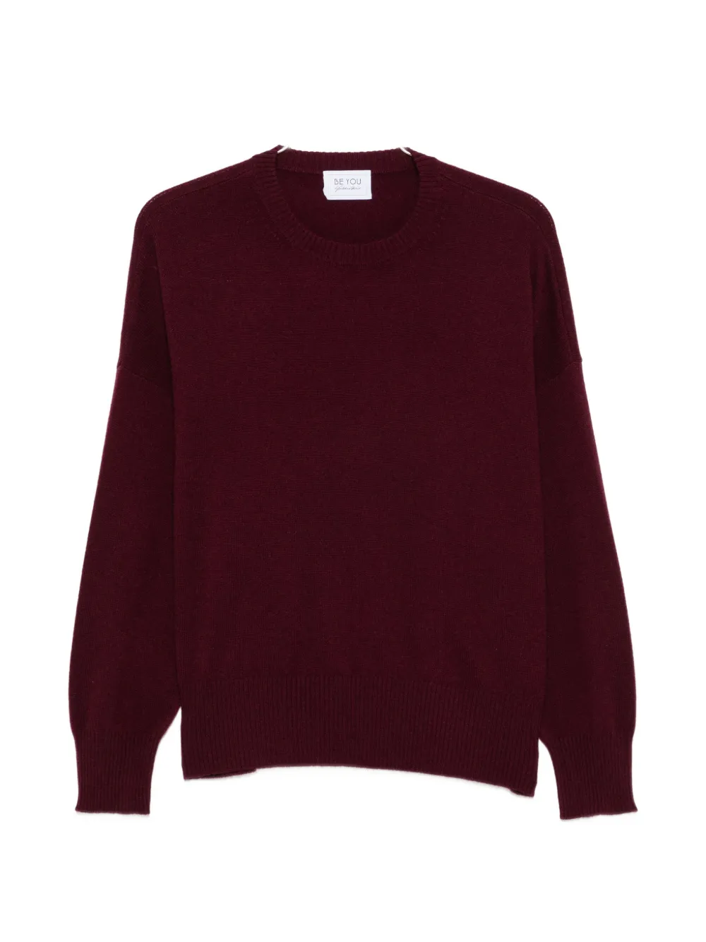 BeYou fine-knit drop-shoulder sweater - Violett