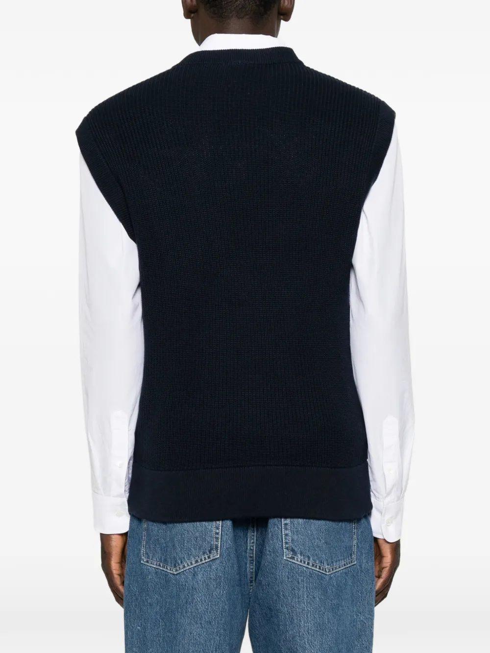 ICECREAM Hemd met logopatch Blauw