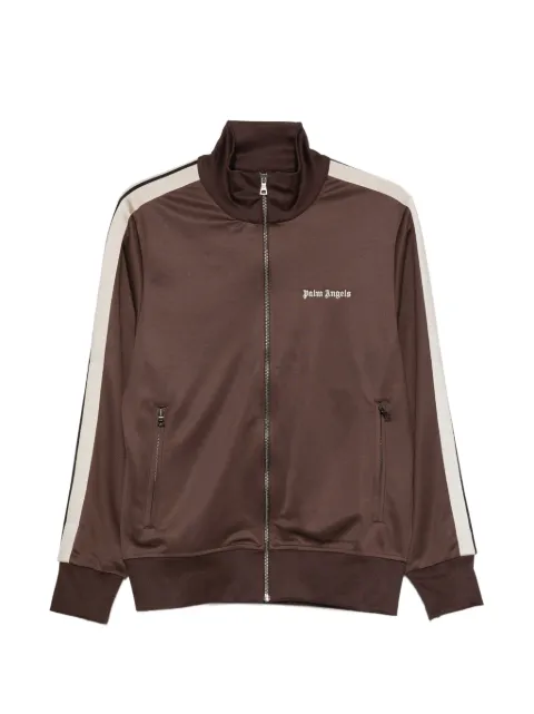 Palm Angels logo-print side-stripe jacket