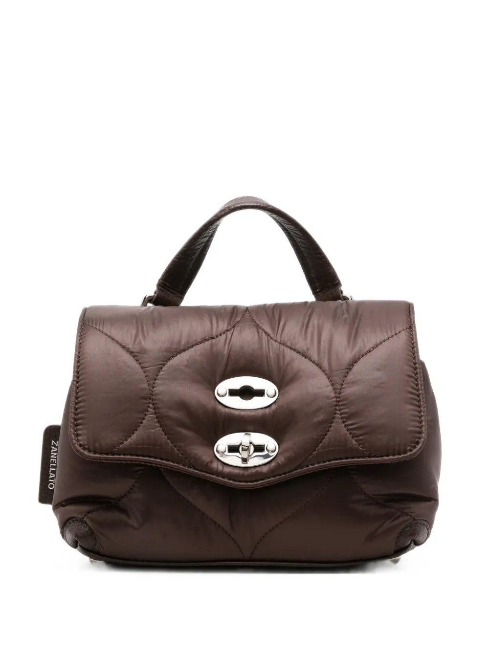 Zanellato quilted Postina clutch bag - Braun