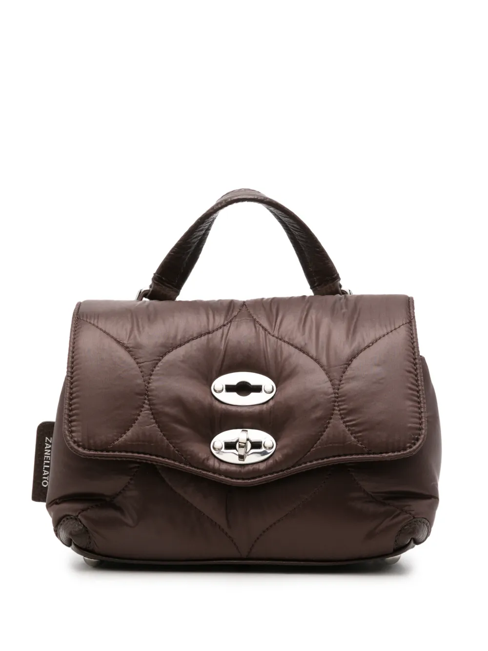 Zanellato quilted Postina clutch bag - Marrone