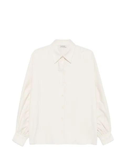 SoSUE balloon-sleeve shirt