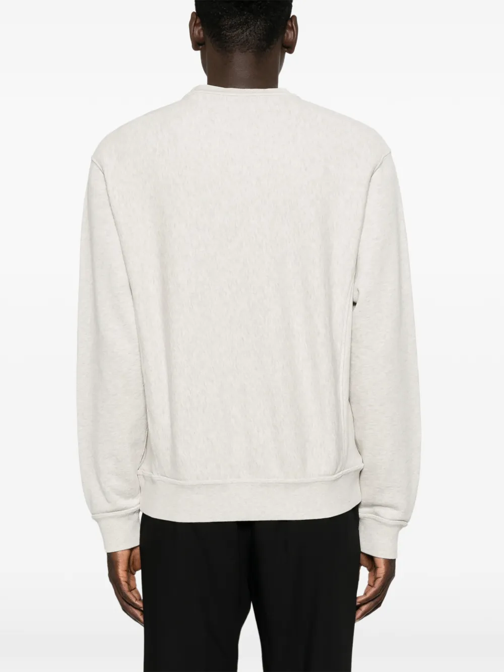 Kenzo Katoenen sweater met geborduurd logo Beige