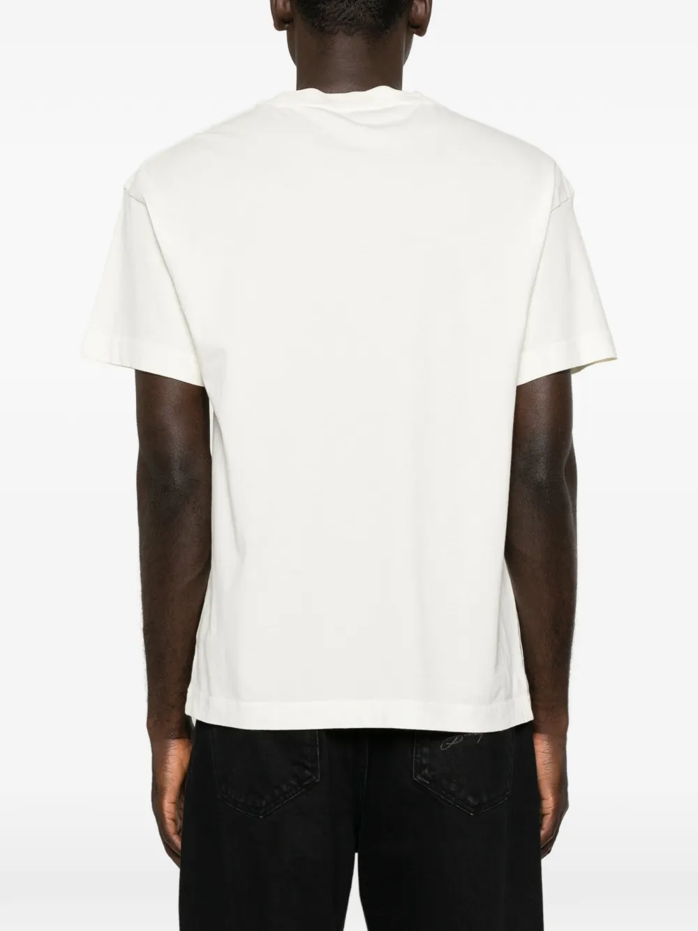 Palm Angels logo-print T-shirt Wit