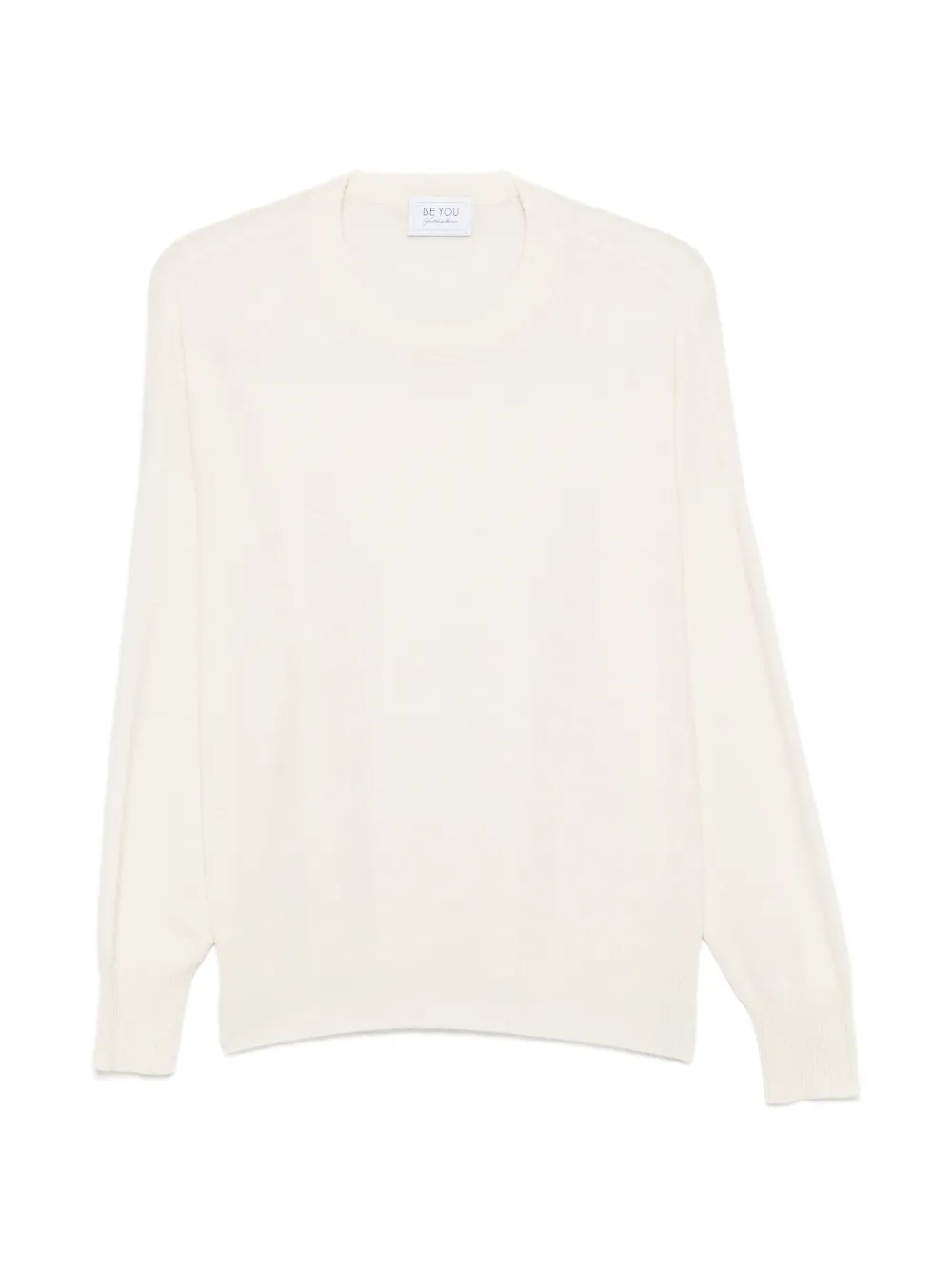 BeYou ribbed-trim sweater