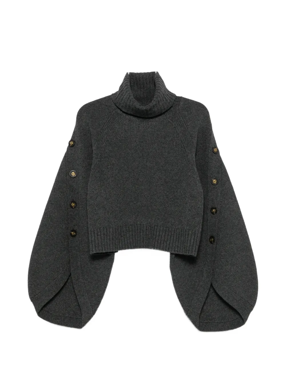 ZIMMERMANN long-sleeves sweater - Grigio