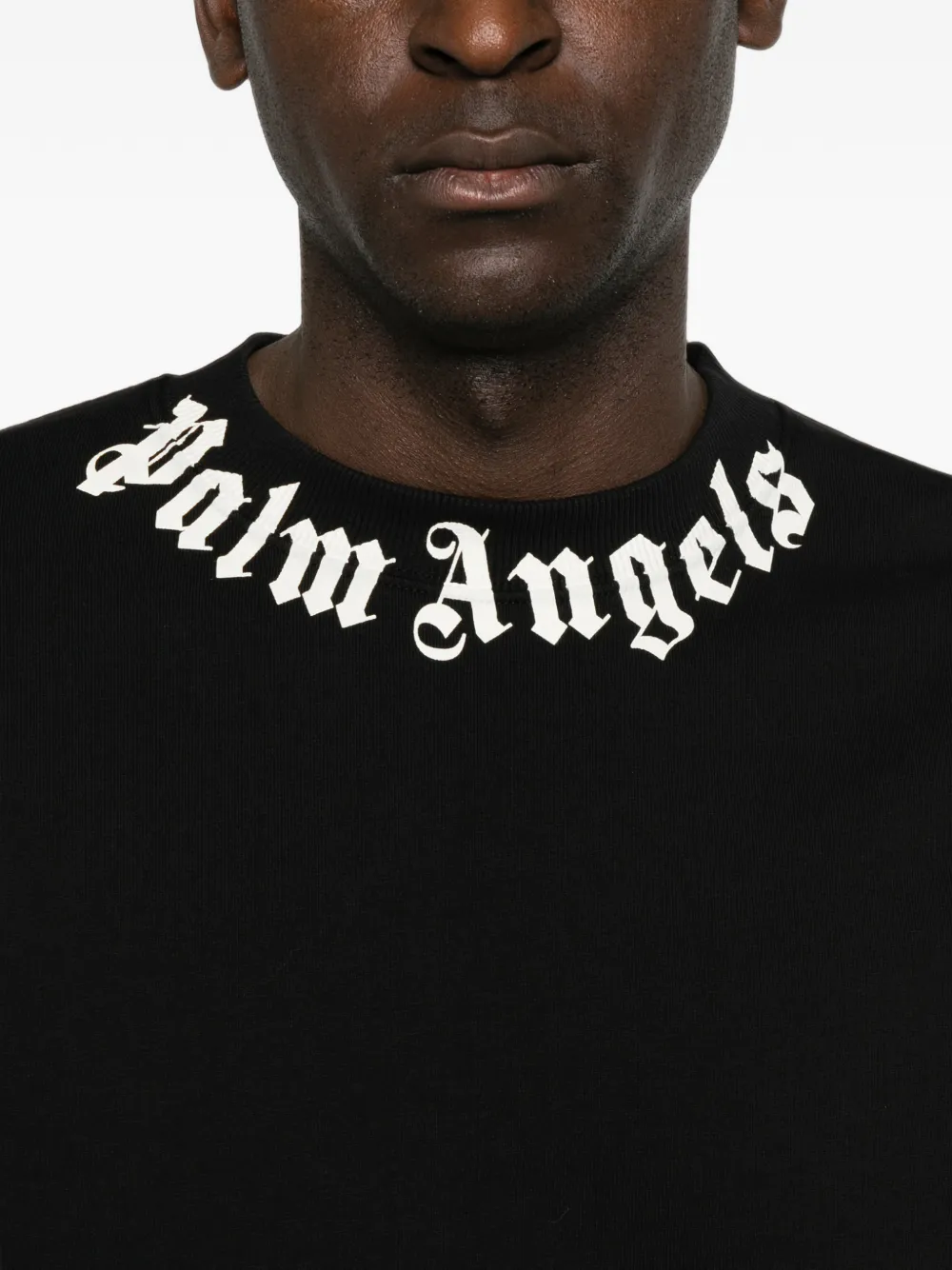 Palm Angels Sweater met logoprint Zwart