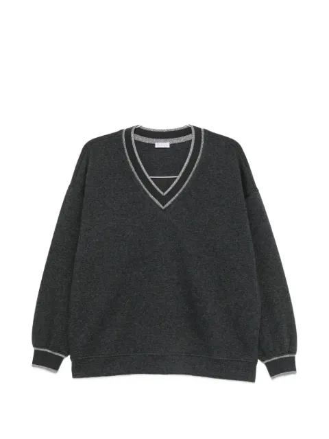 Brunello Cucinelli V-neck sweatshirt