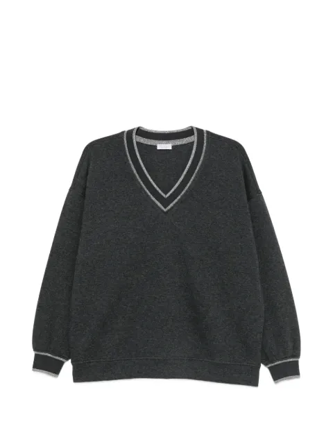 Brunello Cucinelli V-neck sweatshirt