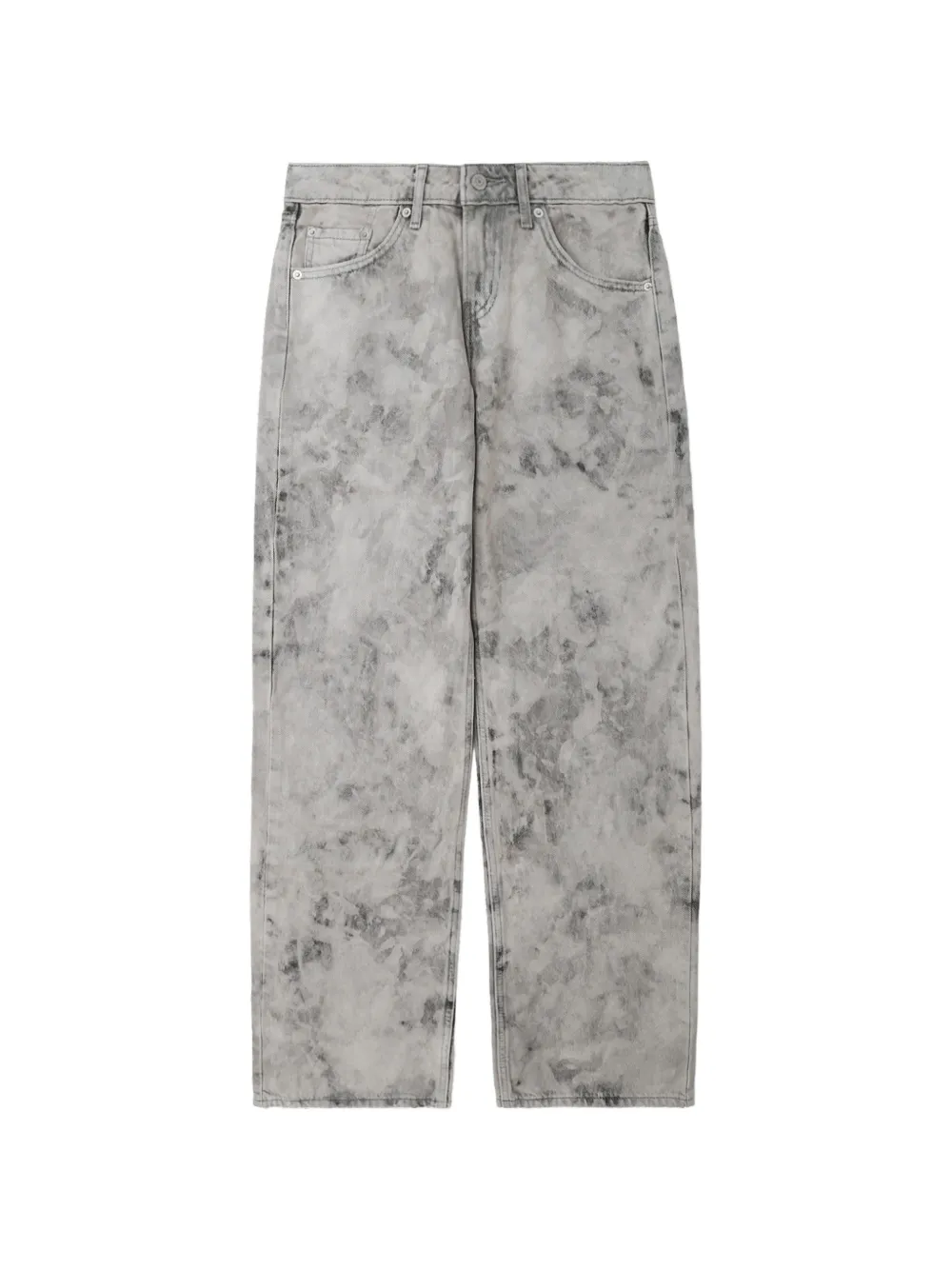 Levi's acid-wash loose-fit jeans - Grau