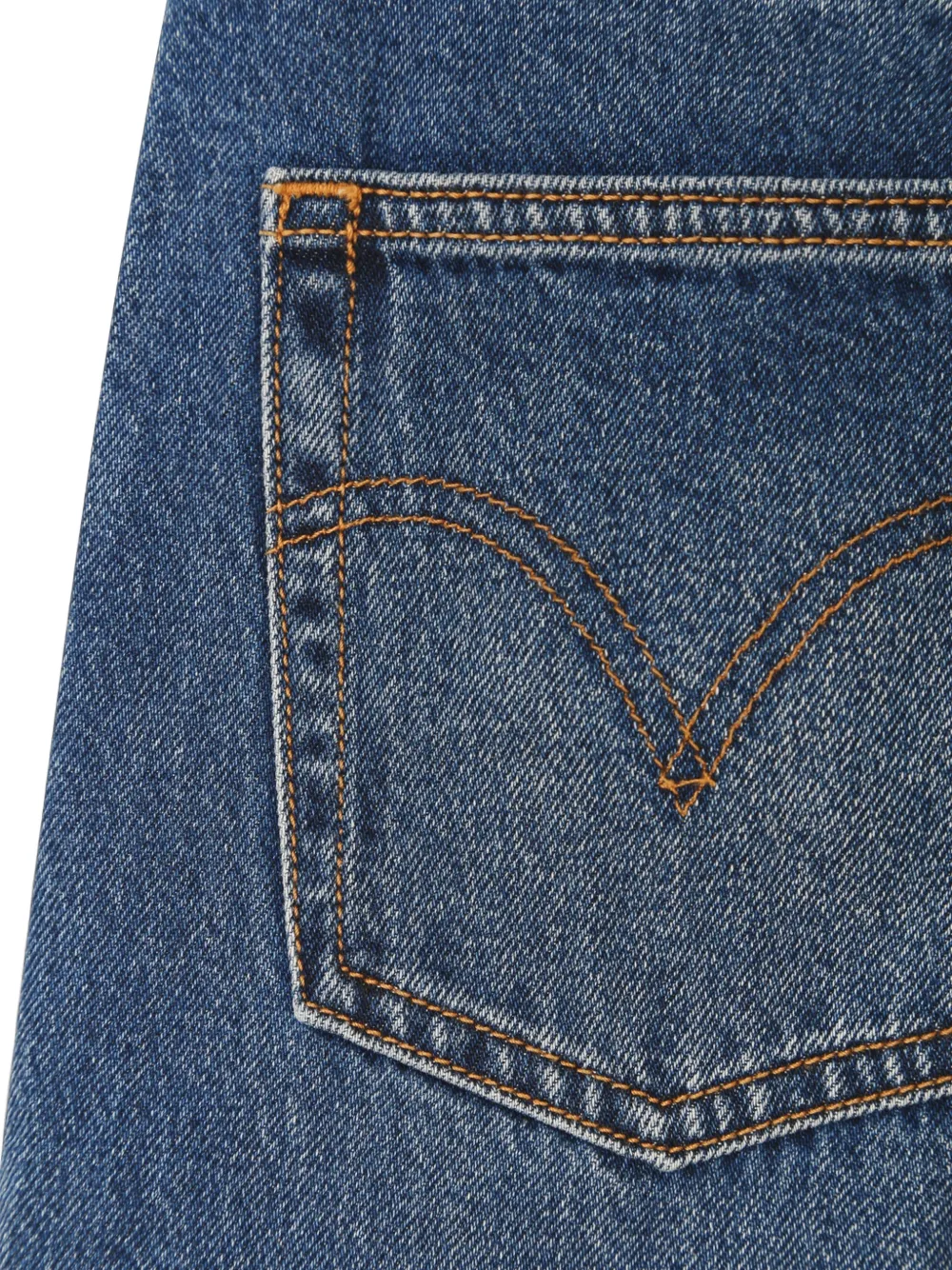 Levi's Ribcage wide-leg jeans Blauw