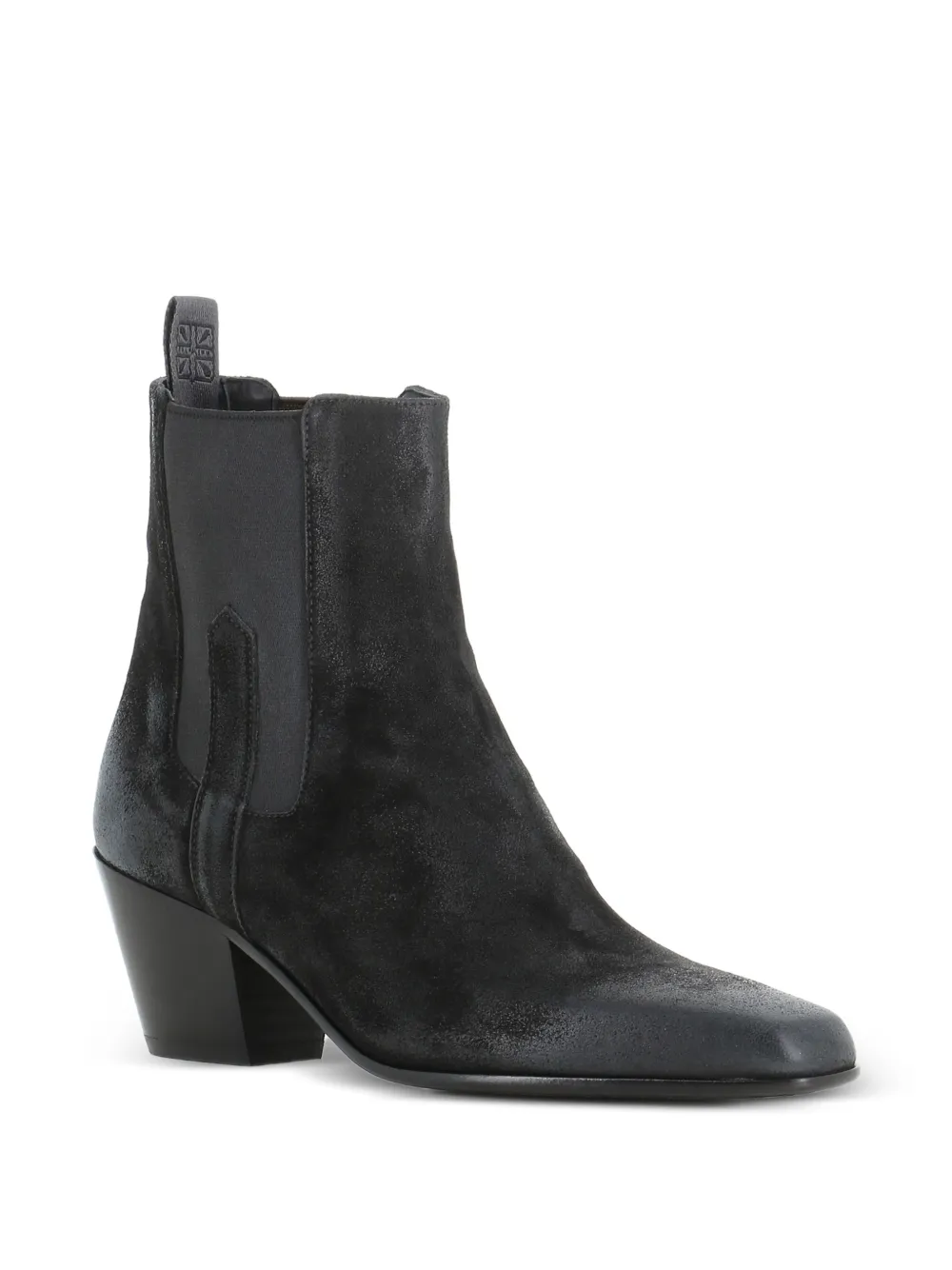 Pantanetti square-toe Chelsea boots Zwart