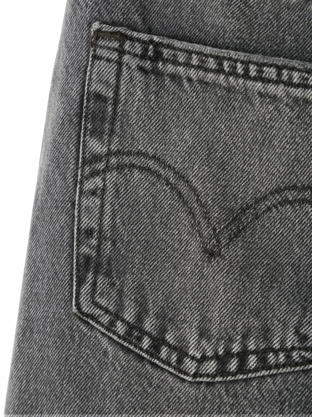 Levi's Ribcage wide-leg jeans Grijs
