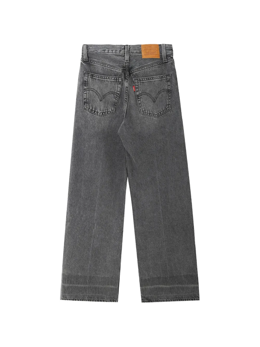 Levi's Ribcage wide-leg jeans Grijs