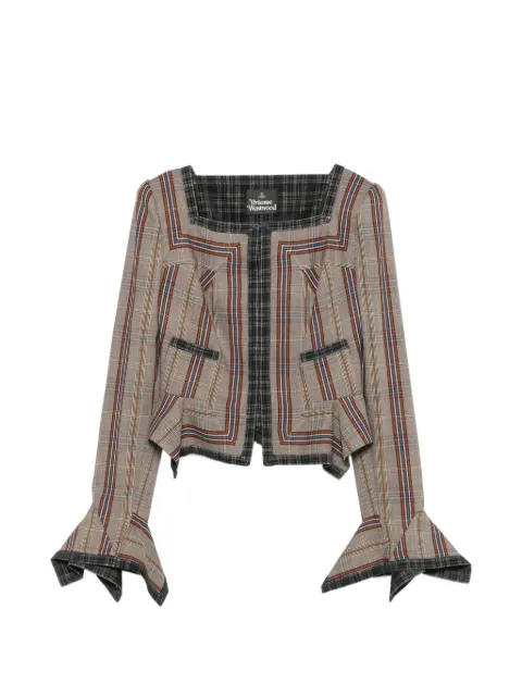 Vivienne Westwood Dandy double-breasted check jacket