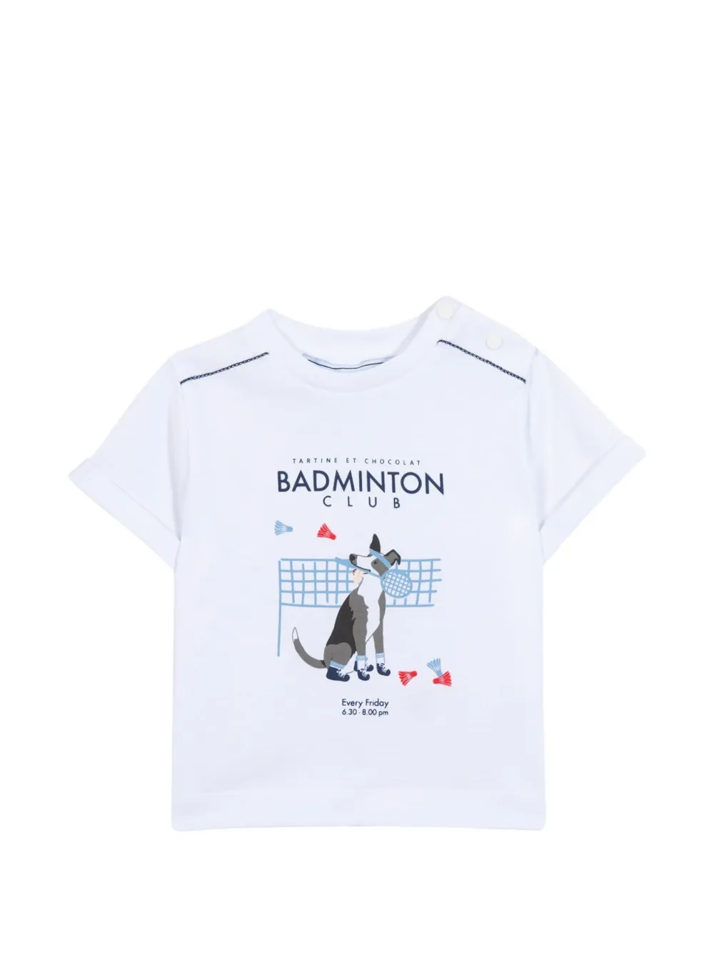 Tartine Et Chocolat graphic-print T-shirt - Bianco