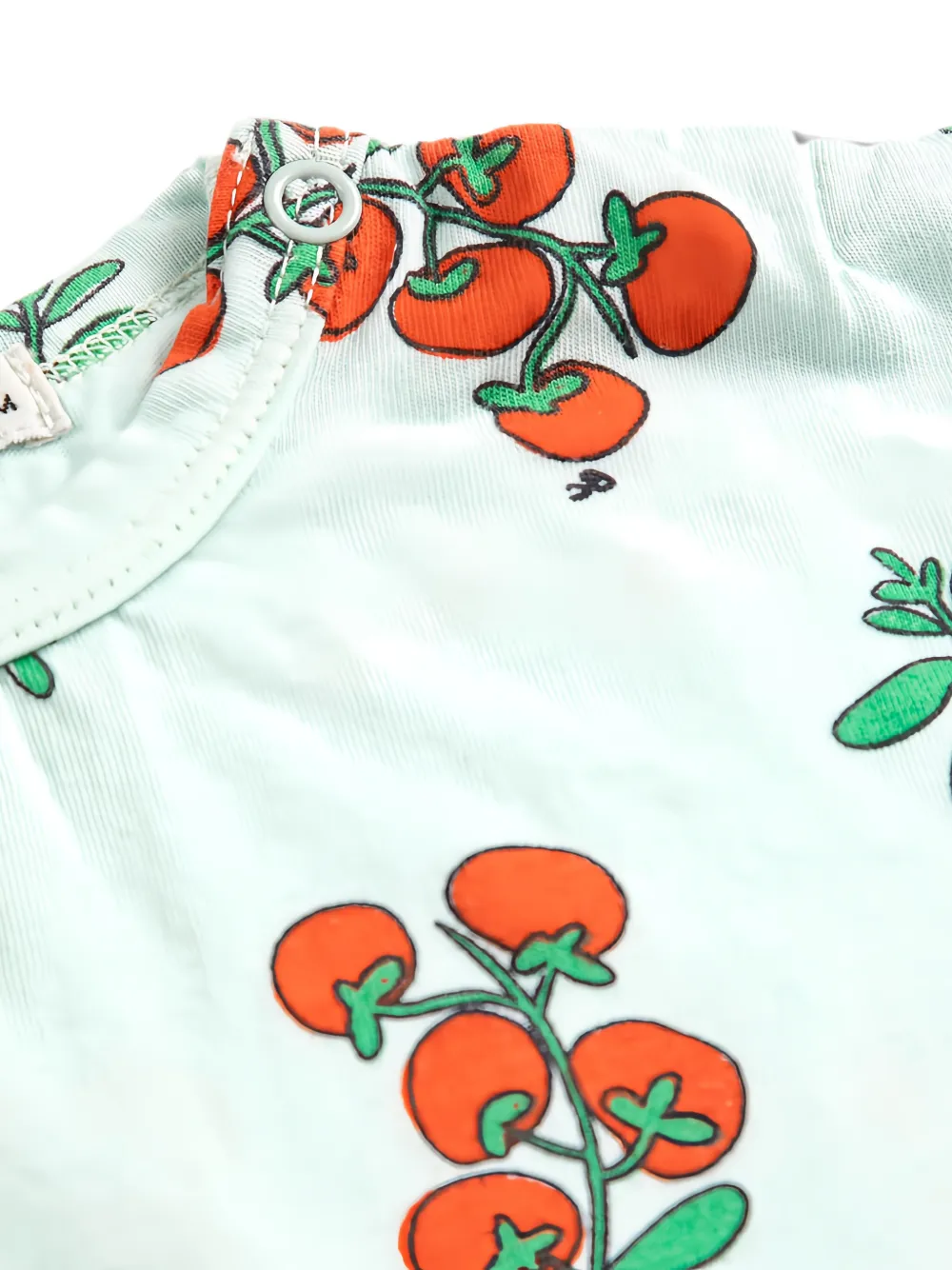 Bobo Choses T-shirt met tomatenprint Blauw