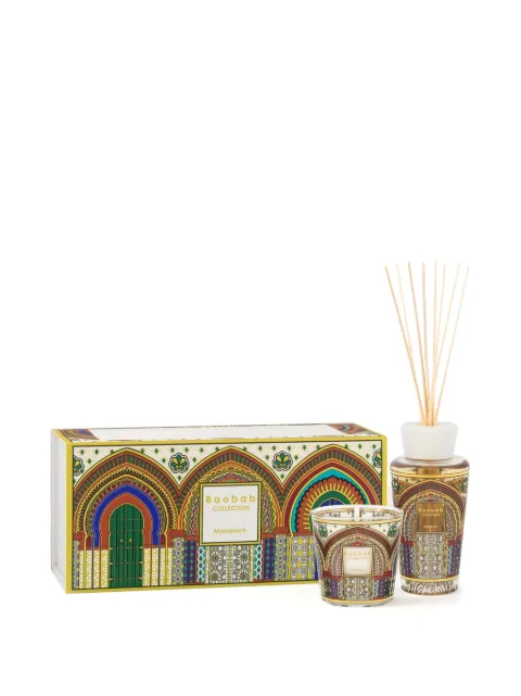Baobab Marrakech candle and diffuser gift set