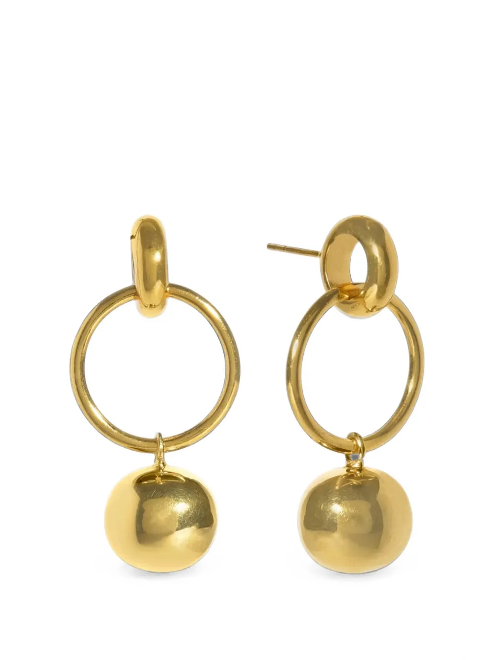 SHYLA Layla hoop earrings - Gold